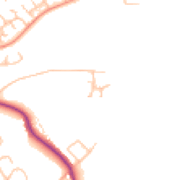 Daytime road noise heatmap for ST7 4GN