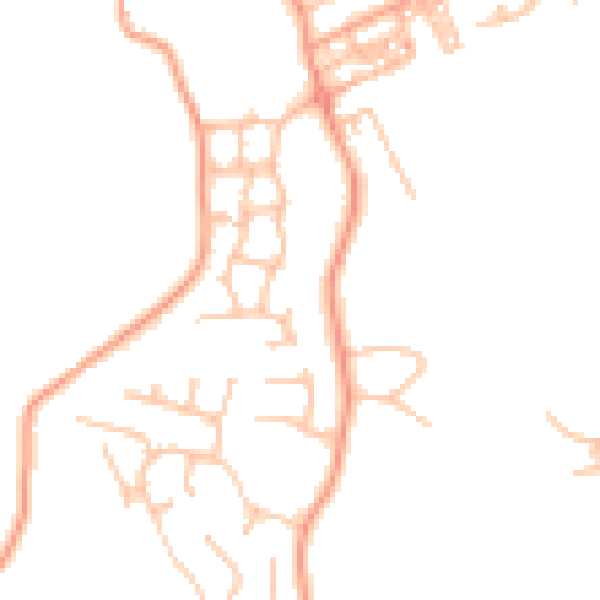 Daytime road noise heatmap for ST7 4GT