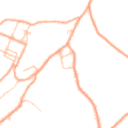 Daytime road noise heatmap for ST7 4LT