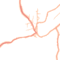 Daytime road noise heatmap for ST7 4NR