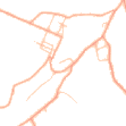 Daytime road noise heatmap for ST7 4PQ