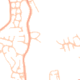 Daytime road noise heatmap for ST7 4QW