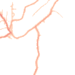 Daytime road noise heatmap for ST7 4RJ