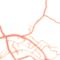 Daytime road noise heatmap for ST7 4RR