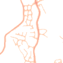 Daytime road noise heatmap for ST7 4UE