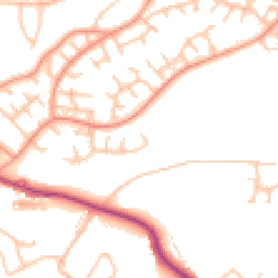 Daytime road noise heatmap for ST7 4XA