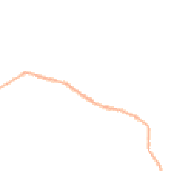 Night-time road noise heatmap for ST7 8BL