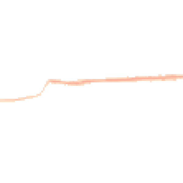 Night-time road noise heatmap for ST7 8DQ