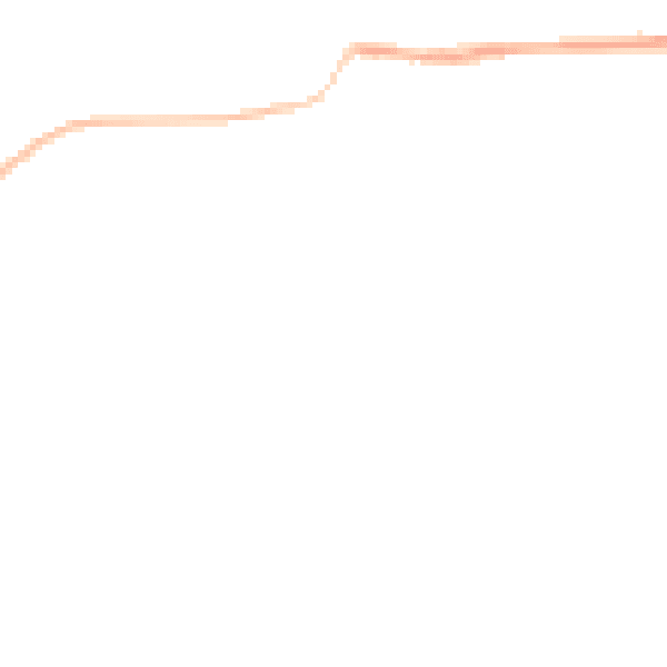 Night-time road noise heatmap for ST7 8EL