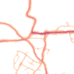 Daytime road noise heatmap for ST7 8HL