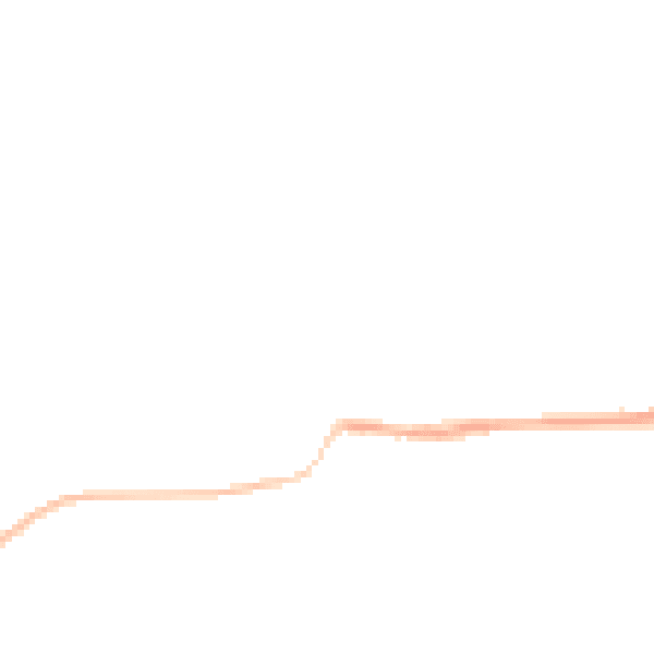 Night-time road noise heatmap for ST7 8JS