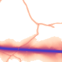 Daytime road noise heatmap for ST7 8ND