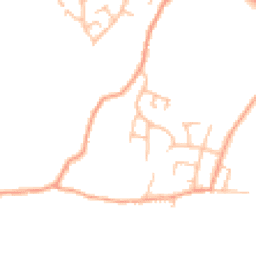 Daytime road noise heatmap for ST7 8NG