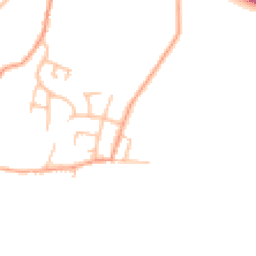 Daytime road noise heatmap for ST7 8PB