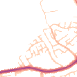 Daytime road noise heatmap for ST9 0NF