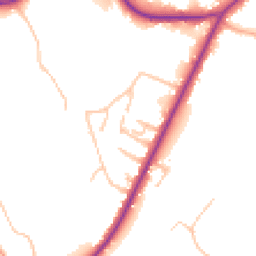 Daytime road noise heatmap for ST9 9EH