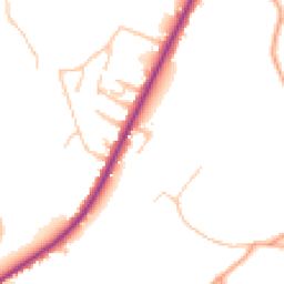 Daytime road noise heatmap for ST9 9EU