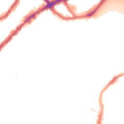 Night-time road noise heatmap for SW10 0UG