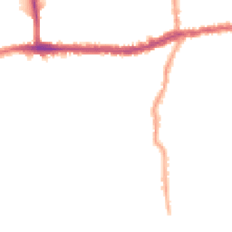 Night-time road noise heatmap for SW14 7AD