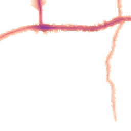 Night-time road noise heatmap for SW14 7AJ