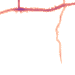 Night-time road noise heatmap for SW14 7AL