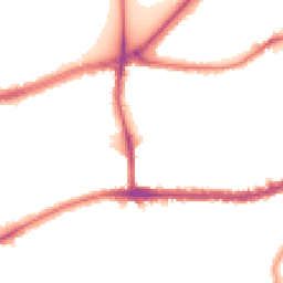 Night-time road noise heatmap for SW14 7BL