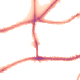 Night-time road noise heatmap for SW14 7BN