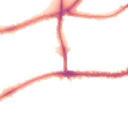 Night-time road noise heatmap for SW14 7BP