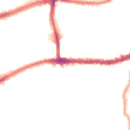 Night-time road noise heatmap for SW14 7DH