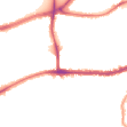 Night-time road noise heatmap for SW14 7EU