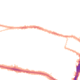 Night-time road noise heatmap for SW15 1BB