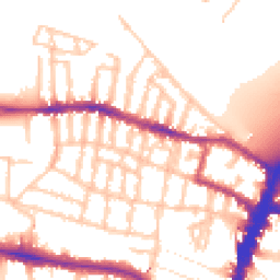 Daytime road noise heatmap for SW15 1DR