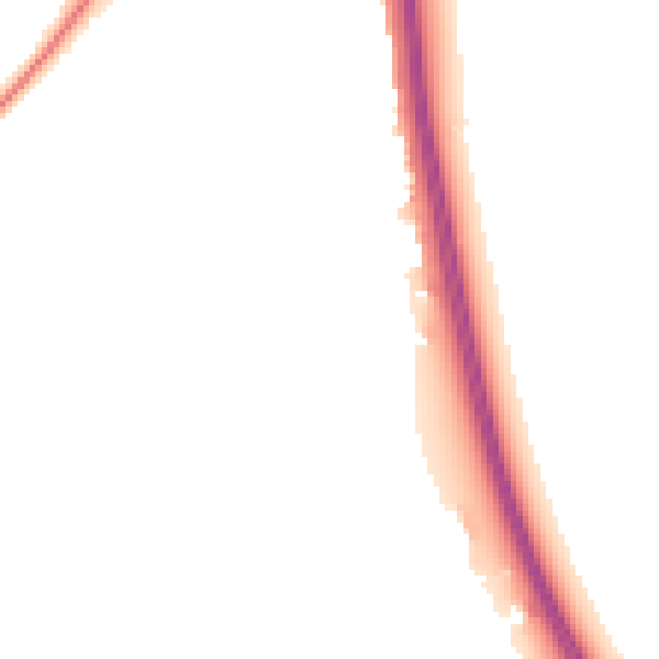 Night-time road noise heatmap for SW15 3QH