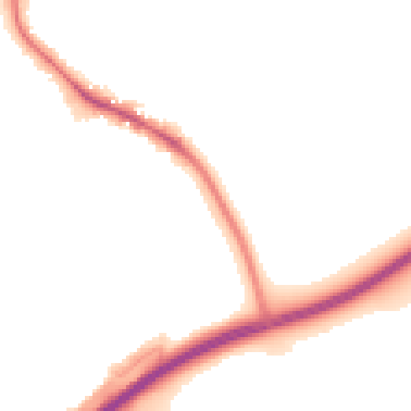 Night-time road noise heatmap for SW15 4AJ