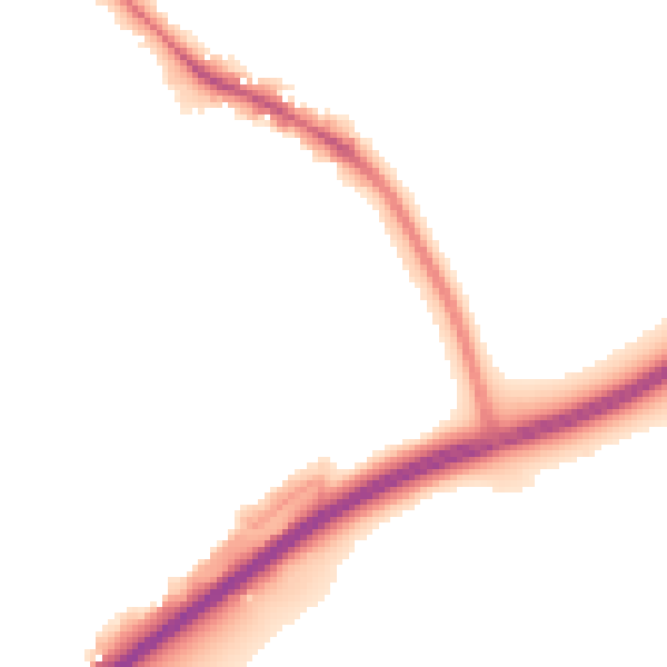 Night-time road noise heatmap for SW15 4AU