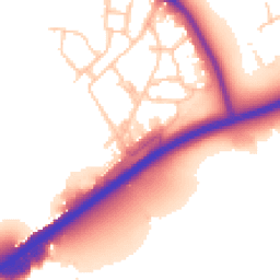 Daytime road noise heatmap for SW15 4BS