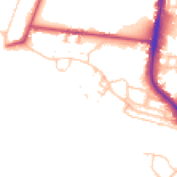 Daytime road noise heatmap for SW15 4EP