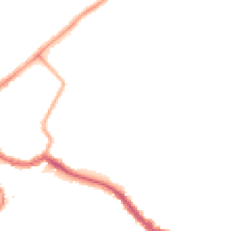 Night-time road noise heatmap for SW17 0GG