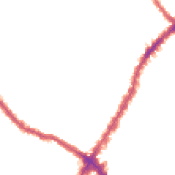 Night-time road noise heatmap for SW17 7LF