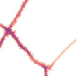 Night-time road noise heatmap for SW17 8HE