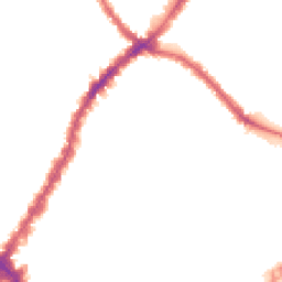 Night-time road noise heatmap for SW17 8SF