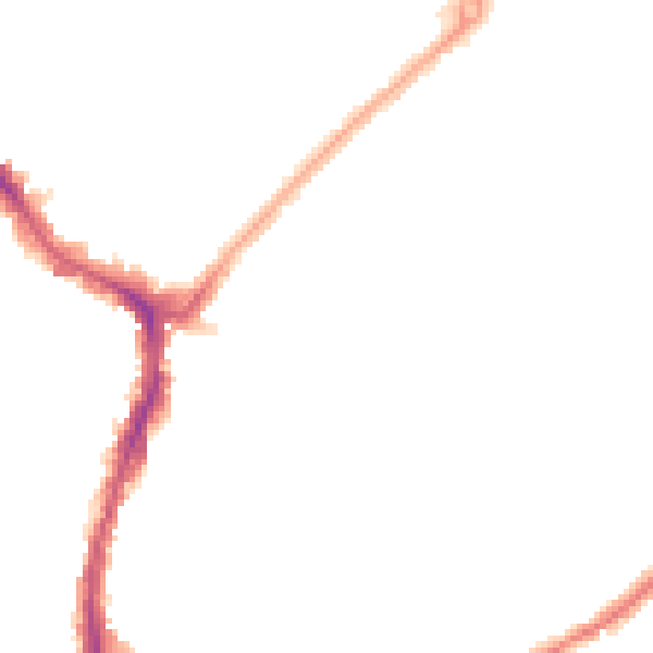 Night-time road noise heatmap for SW17 9TQ