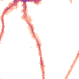 Night-time road noise heatmap for SW18 2LH