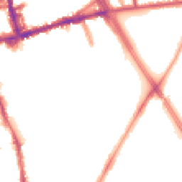 Night-time road noise heatmap for SW18 2PG