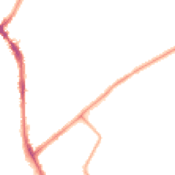 Night-time road noise heatmap for SW18 3PW
