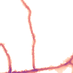 Night-time road noise heatmap for SW19 1BB