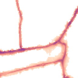 Night-time road noise heatmap for SW19 1BQ