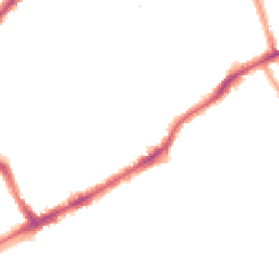 Night-time road noise heatmap for SW19 3PZ
