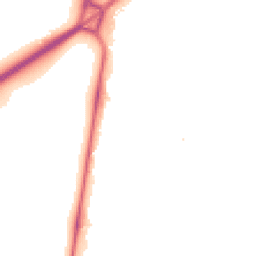 Night-time road noise heatmap for SW19 6DP