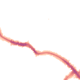 Night-time road noise heatmap for SW19 7RJ